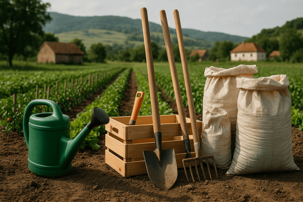 Costurile initiale pentru o ferma de legume mica sau medie