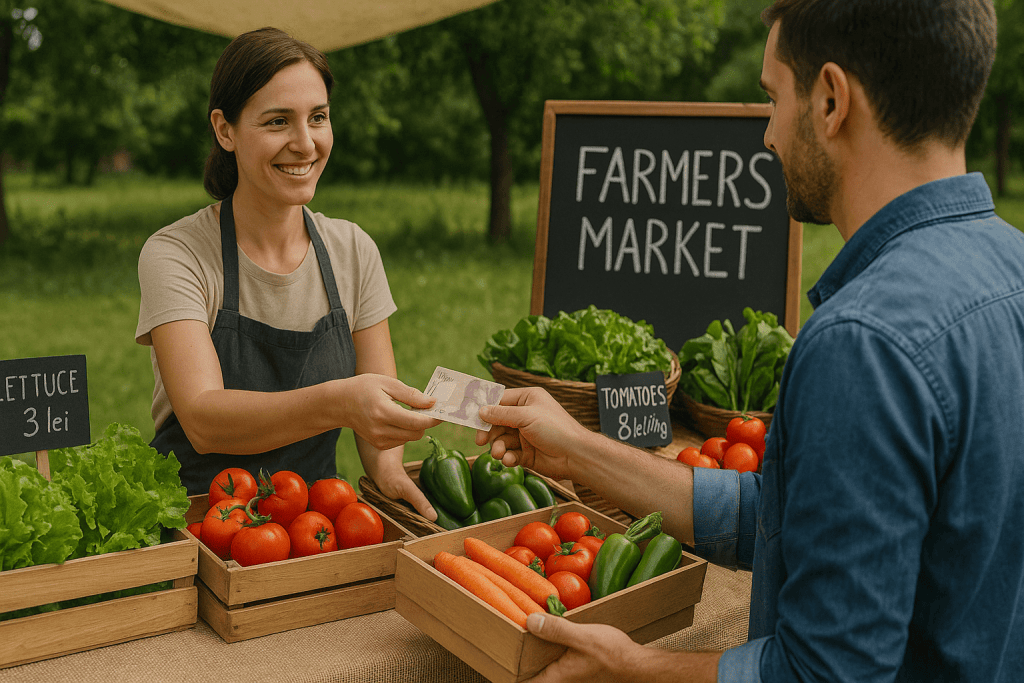Valorificarea productiei: idei de vanzare locala, online, contracte